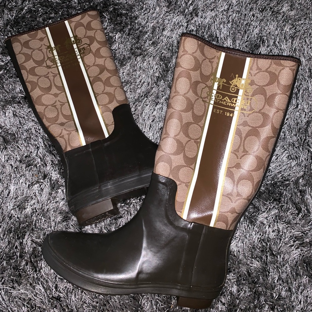 Coach Rain Boots